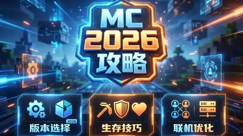 我的世界2026完全攻略：版本选择、生存技巧与联机优化指南