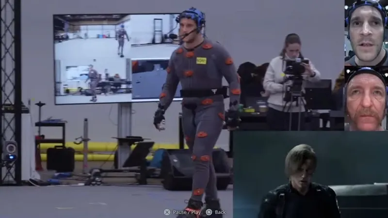 《生化危机9》动捕花絮揭秘