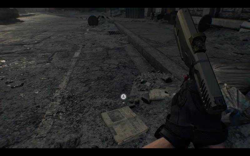 《生化危机9:安魂曲》浣熊市事件时的报纸位置分享