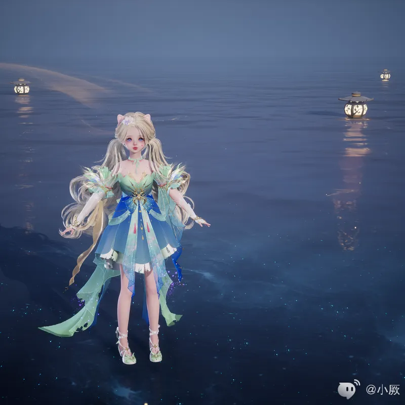 《诛仙世界》少女情丝百结染色