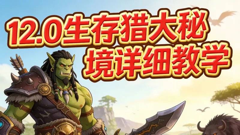 12.0 生存猎大秘境详细教学攻略