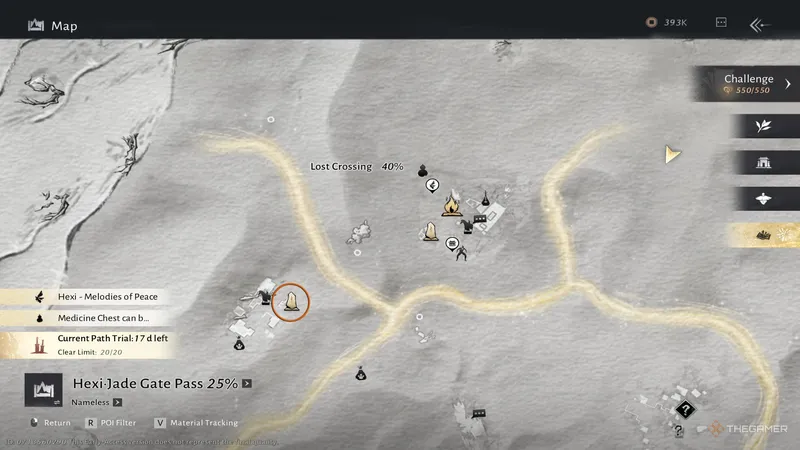 《燕云十六声》玉门关界碑位置详解