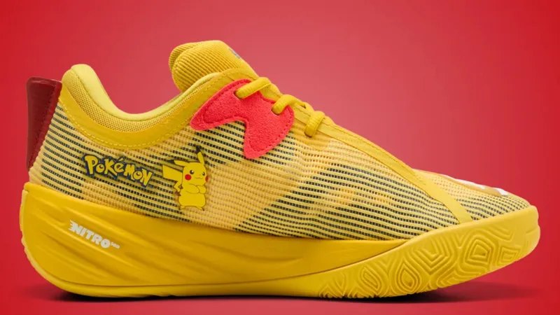 《宝可梦:风与浪》彪马30周年皮卡丘运动鞋发布