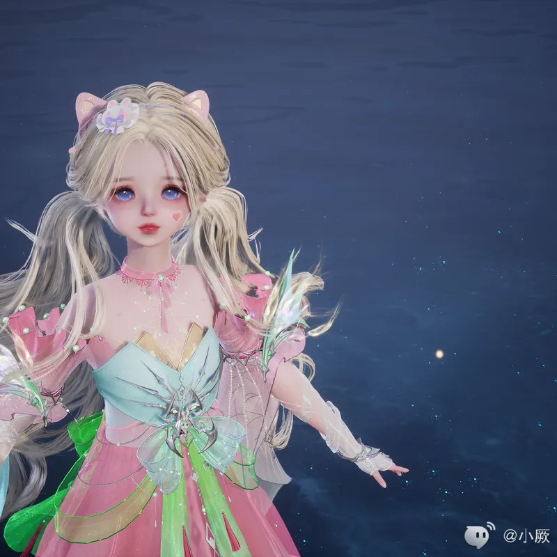 《诛仙世界》少女情丝百结染色