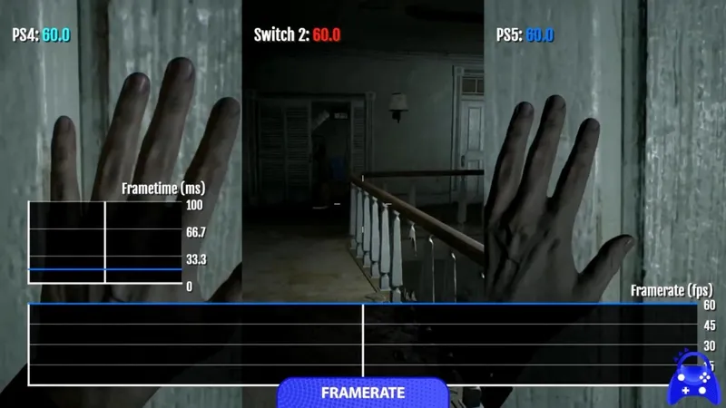 《生化危机7》NS2版与PS4/PS5画质对比
