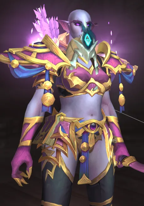 《魔兽世界》哈拉尼尔种族装备穿模问题