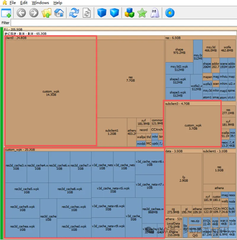 《梦幻西游》客户端体积优化