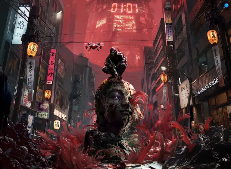 《钢铁与咒香》曝光-枪炮与咒术激战涩谷禁区