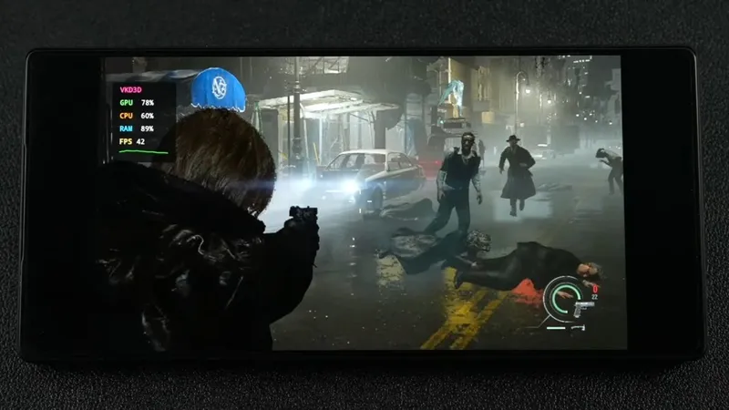 《生化危机9》安卓旗舰手机跑出100FPS