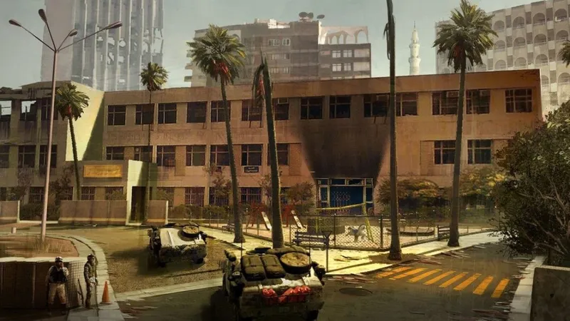 《使命召唤：现代战争2》概念艺术图曝光