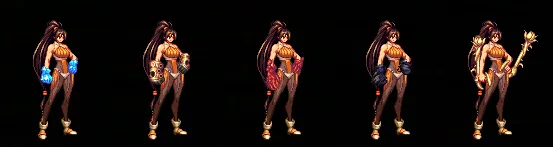 《DNF手游》全职业80级武器外观曝光