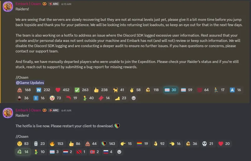 《ARCRaiders》隐私风波