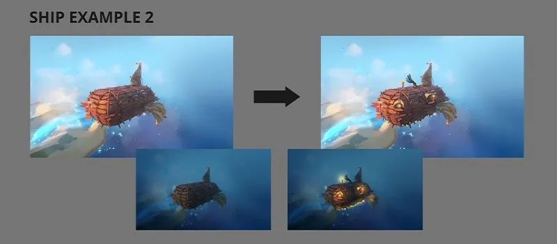 《回音：飞艇传说》艺术分享