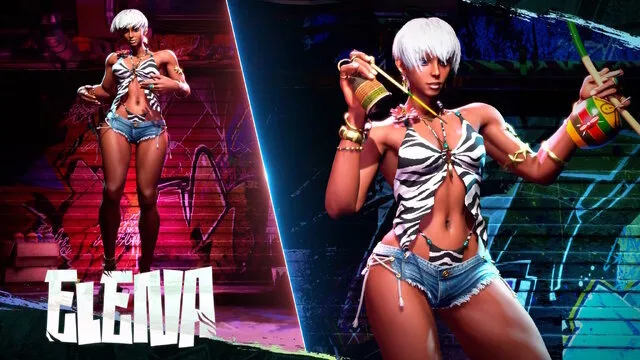 《街头霸王6》Outfit4泳装服装3月17日上线-迪杰与艾蕾娜新造型曝光