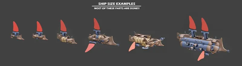 《回音：飞艇传说》艺术分享