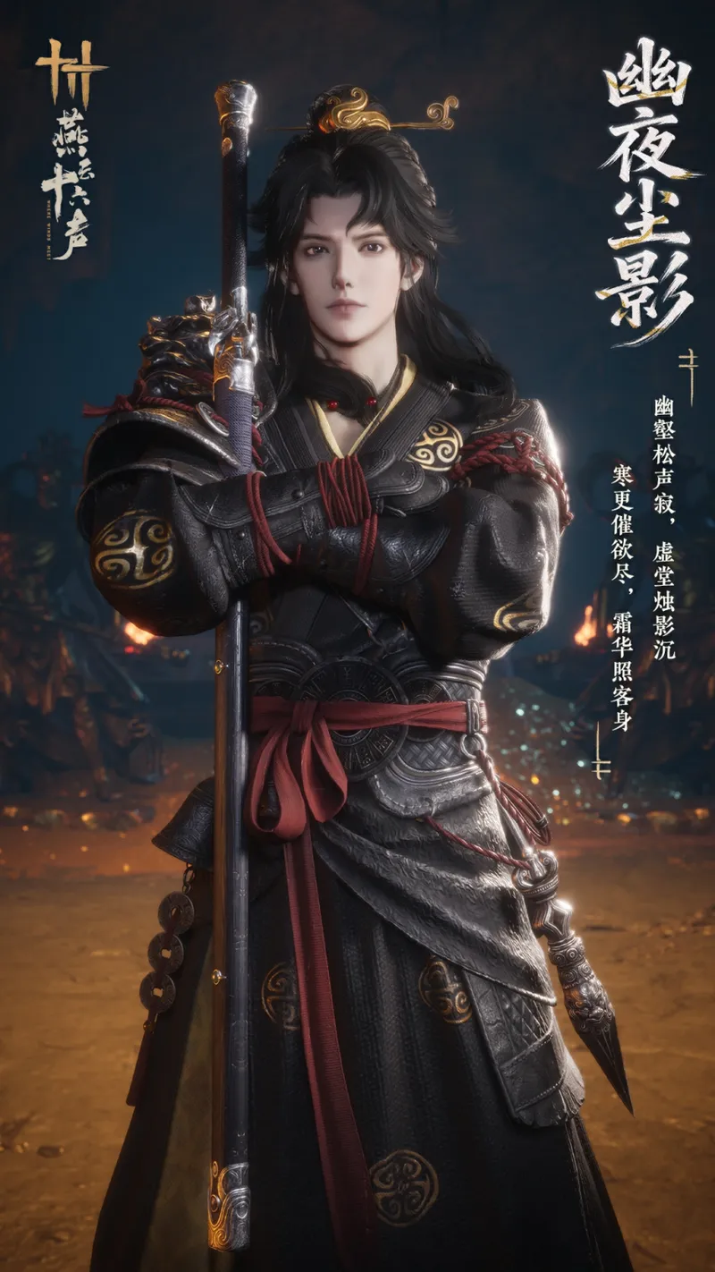 《燕云十六声》新套装幽夜尘影上线