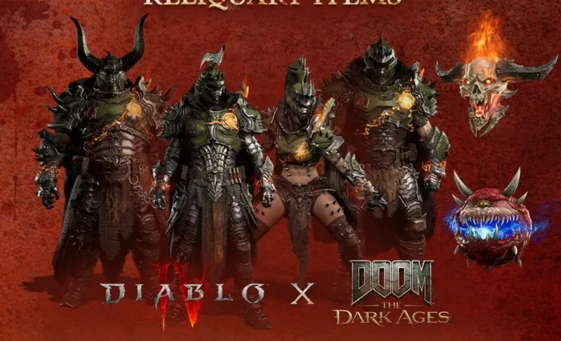 《暗黑破坏神4》与《毁灭战士：黑暗时代》联动开启