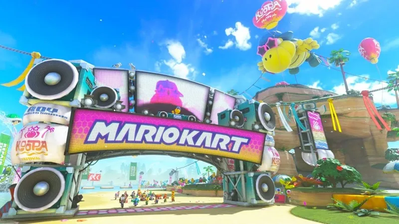 《马里奥赛车：世界》或回归炸弹大战