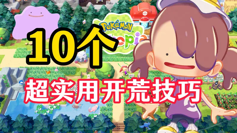 【宝可梦Pokopia】十个超实用开荒小技巧！