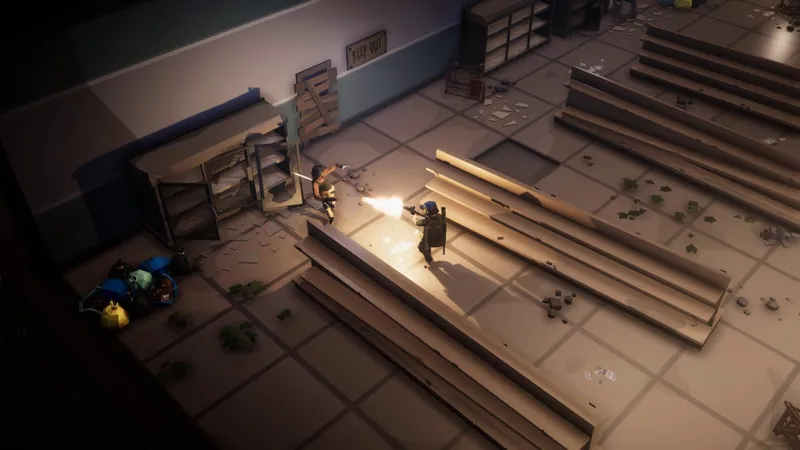 《共渡难关》俯视角末日生存游戏