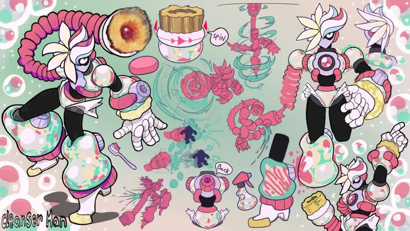 《洛克人-双重超载》BOSS设计大赛决赛作品公布-六强入围揭晓