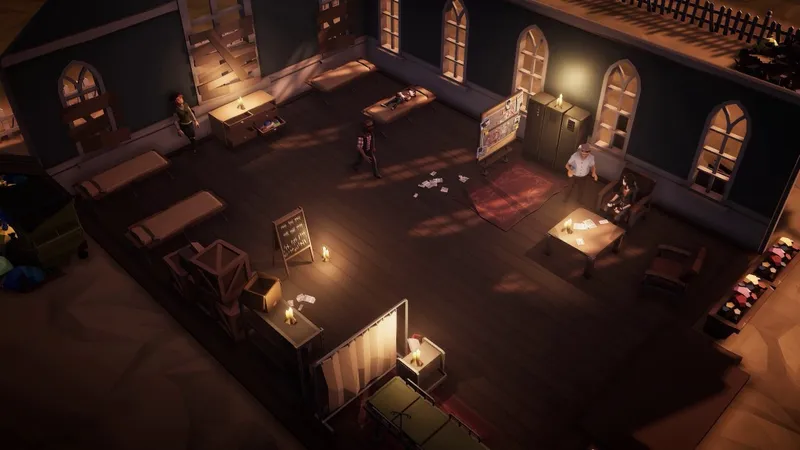 《共渡难关》俯视角末日生存游戏