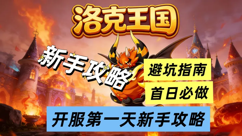 《洛克王国世界》开服第一天该做什么？避坑指南，必抓宠物推荐，速度收藏起来，开服快人一步！