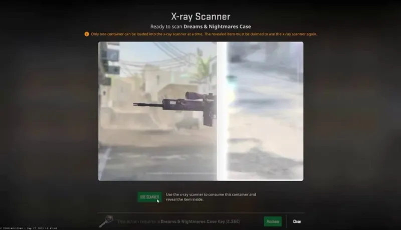 《CS2》德国玩家专享X光扫描仪