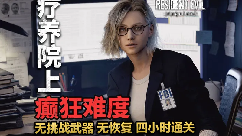 [生化危机9]癫狂难度流程攻略解说 Part.1 疗养院 上