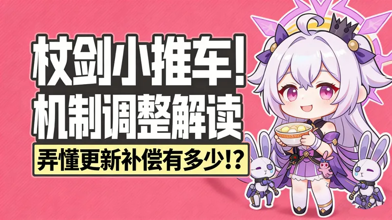 【杖剑传说】核心机制改动：小推车升级消耗调整解读！补偿规则 + 养成建议|萌新必看攻略