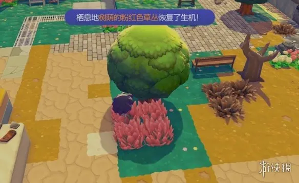 《宝可梦Pokopia》树荫的粉红色草丛栖息处解锁攻略