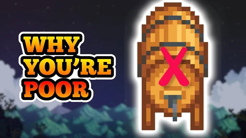 【星露谷-攻略】15个让你在游戏前期一贫如洗的错误