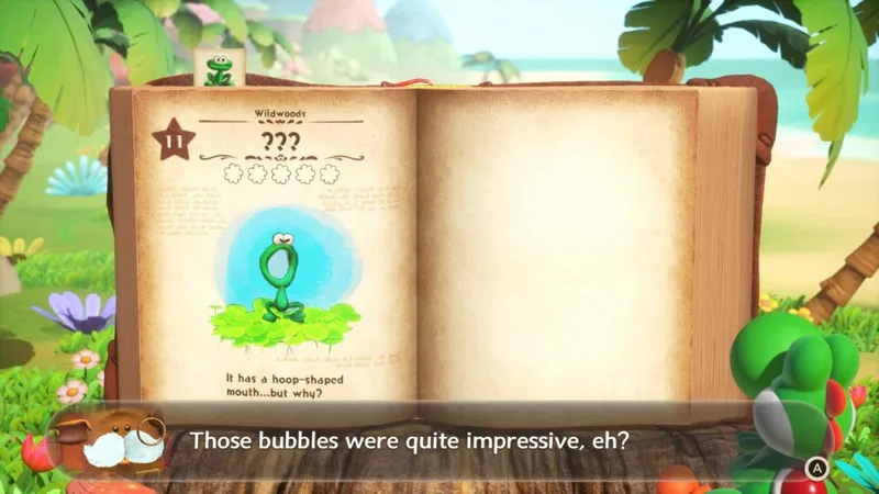 《耀西与不可思议的图鉴》新预告发布