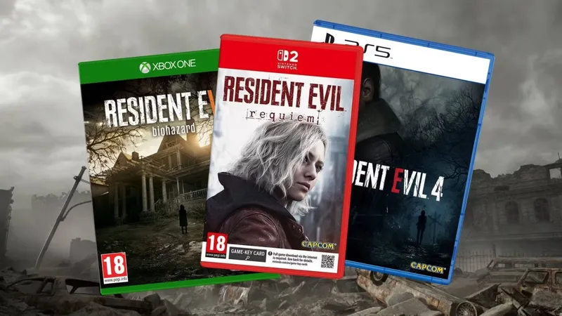 《生化危机9》引爆系列热潮-英国销量榜半数作品登顶