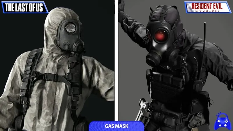 《生化危机9》与《最后的生还者》建模对比