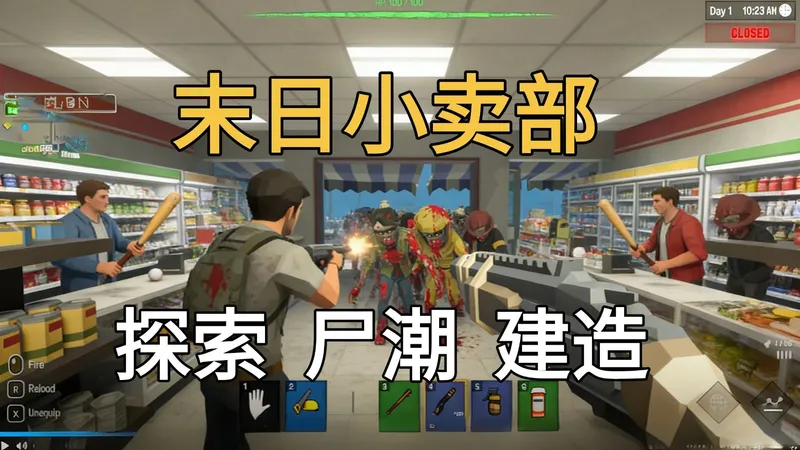 在末日开商店，招募打手，抵御尸潮，或者干掉幸存者！【僵尸启示录】