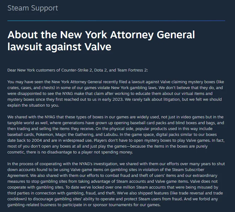 《反恐精英2》开箱交易非赌博