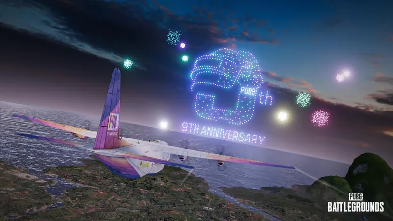 《PUBG》9周年纪念更新上线