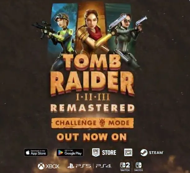 《古墓丽影123重制版》Switch2与移动平台上线-重大更新挑战模式发布