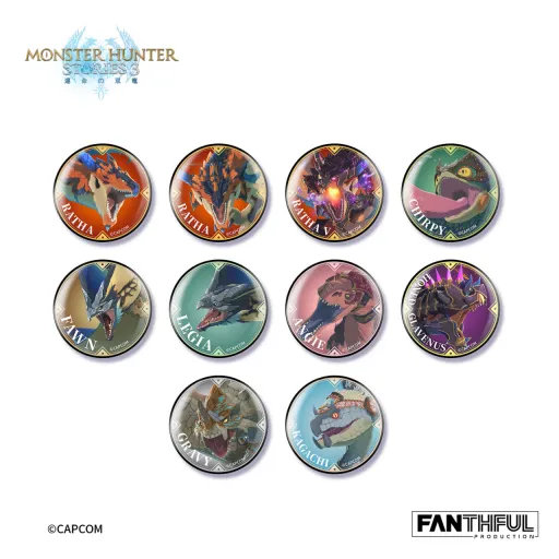 《怪物猎人物语3命运双龙》官方正版授权周边