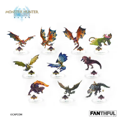 《怪物猎人物语3命运双龙》官方正版授权周边