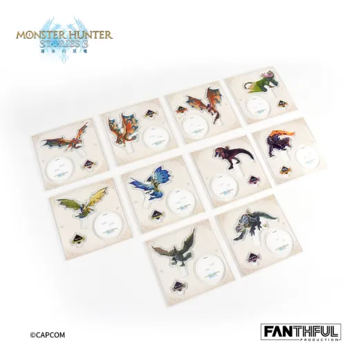 《怪物猎人物语3命运双龙》官方正版授权周边