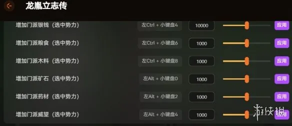 《龙胤立志传》内置修改器使用详解