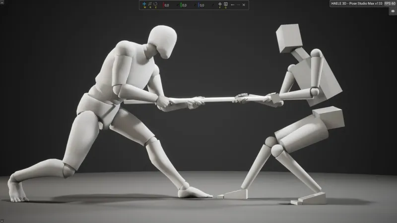 《HAELE3D》姿势工作室Max上线Steam