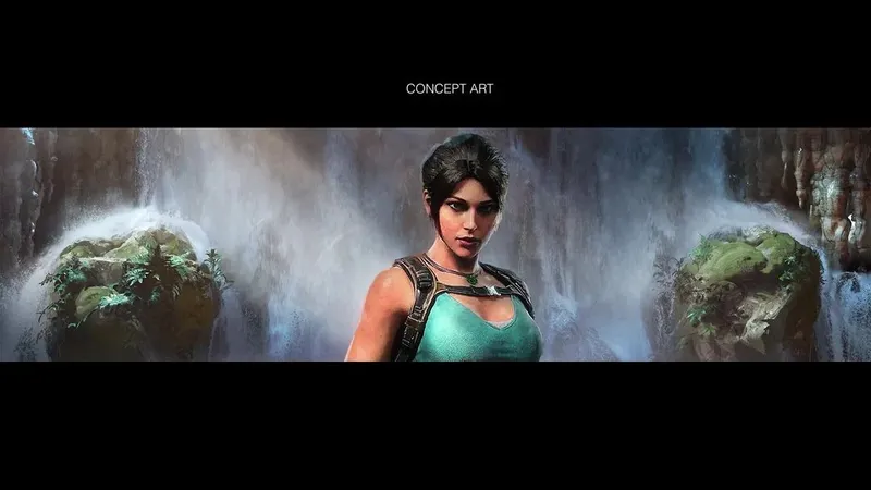 《古墓丽影》重制版概念图曝光-展现性感劳拉形象