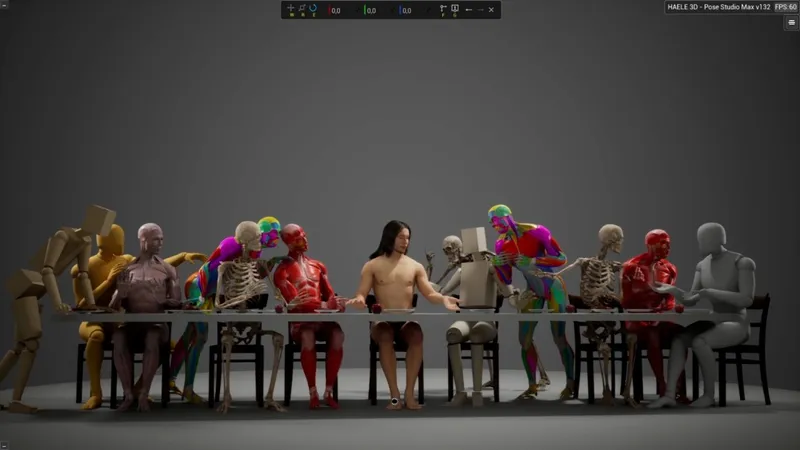 《HAELE3D》姿势工作室Max上线Steam
