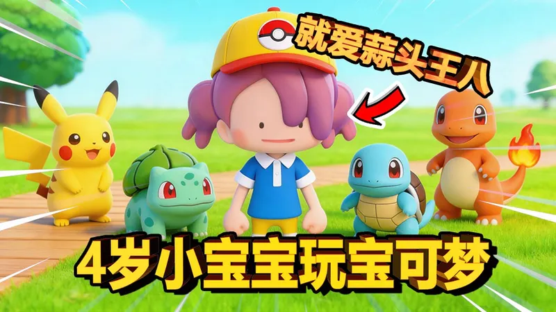 带4岁的小宝宝种田建家，宝可梦pokopia真的缝合了太多要素了！百变怪才是创世神呀~