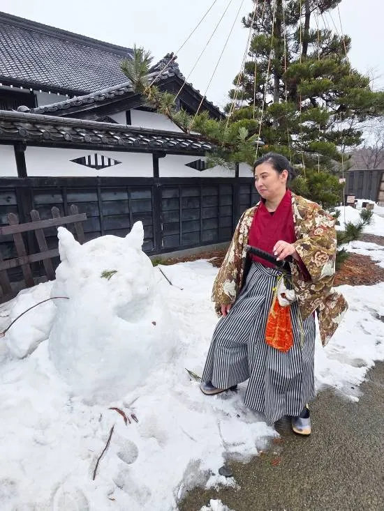 《羊蹄山之魂》主演雨姐北海道晒照