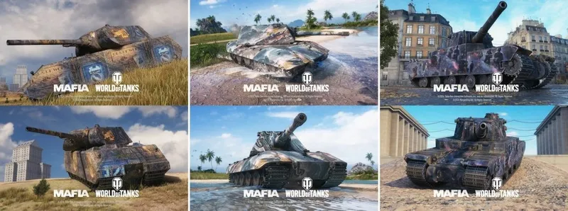 《坦克世界》联动《四海兄弟》