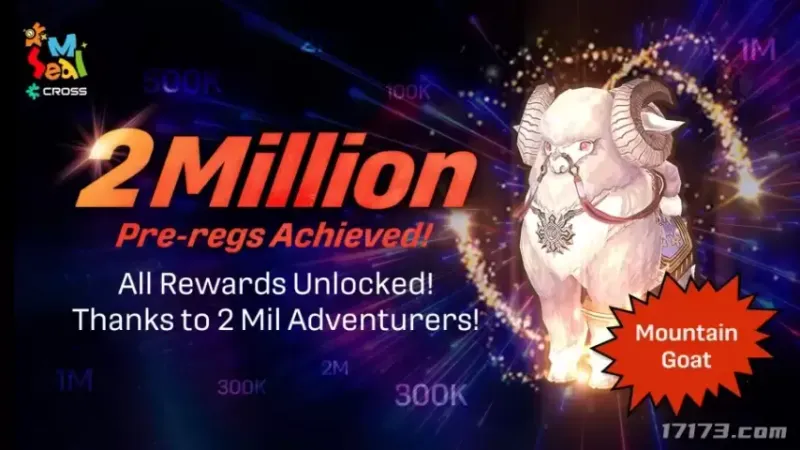 《希望M-onCross》全球预约突破200万-移动MMORPG受全球关注